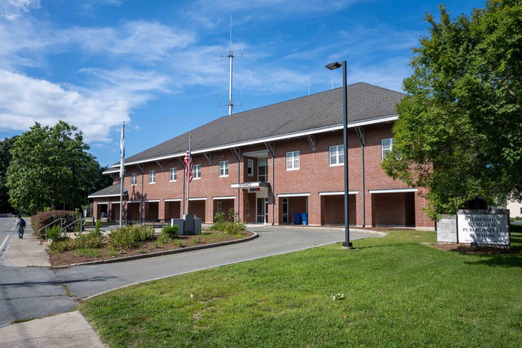 Exterior of the Wilmington Police Department Headquarters.
